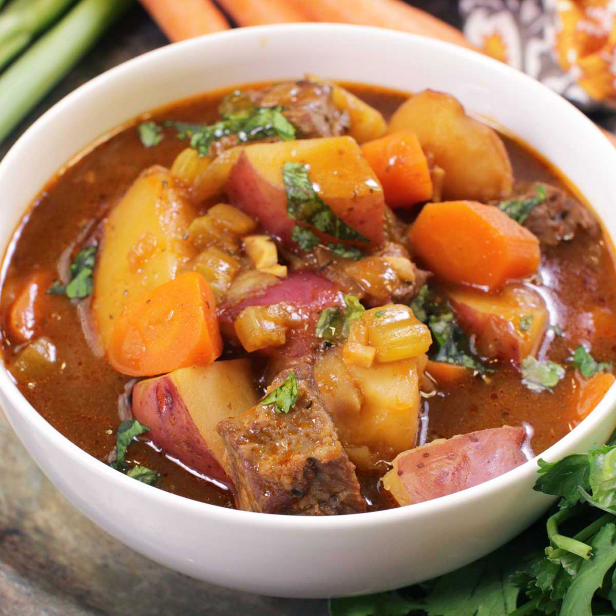 Irish Stew For One, scaled to a single serving